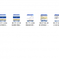靳良雄高初阶系统课+小班课教程+课程原配指标